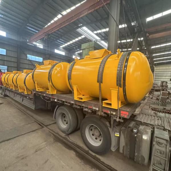 Récipient réservoir sous pression de qualité pétrochimique 6bar MAWP Solution professionnelle d'expédition d'alkyl aluminium