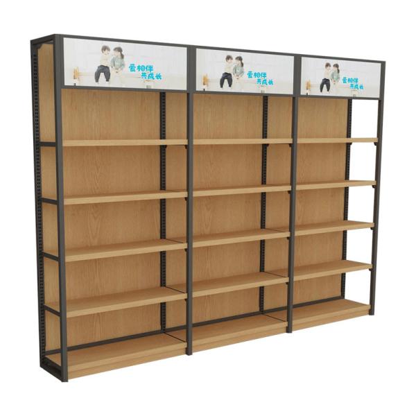 Estilo moderno práctico comercial de los estantes de colmado del supermercado