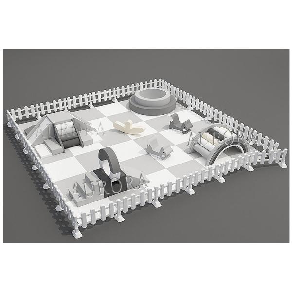 Soft Play Area Kids Grey And White Soft Play Equipment Party Play Games For Party Hire