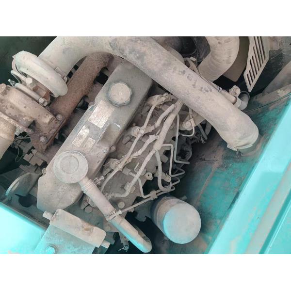 Low Hours Blue Custom Kobelco Excavator 14 Ton 0.57m3 Bucket Capacity