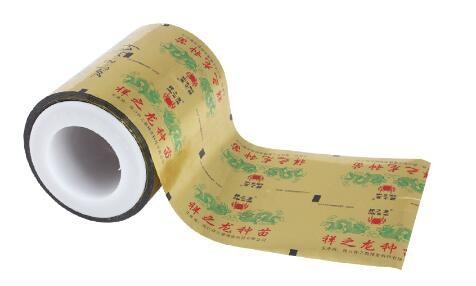 Heat sealed customized OPP laminated food grade plastic film roll