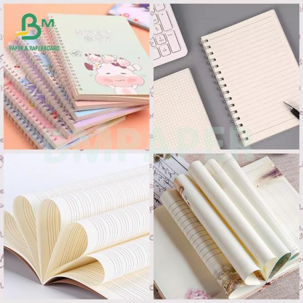 Бумага для печати цветных книг слоновой кости Jumbo Roll 40lb 60lb Offset Text