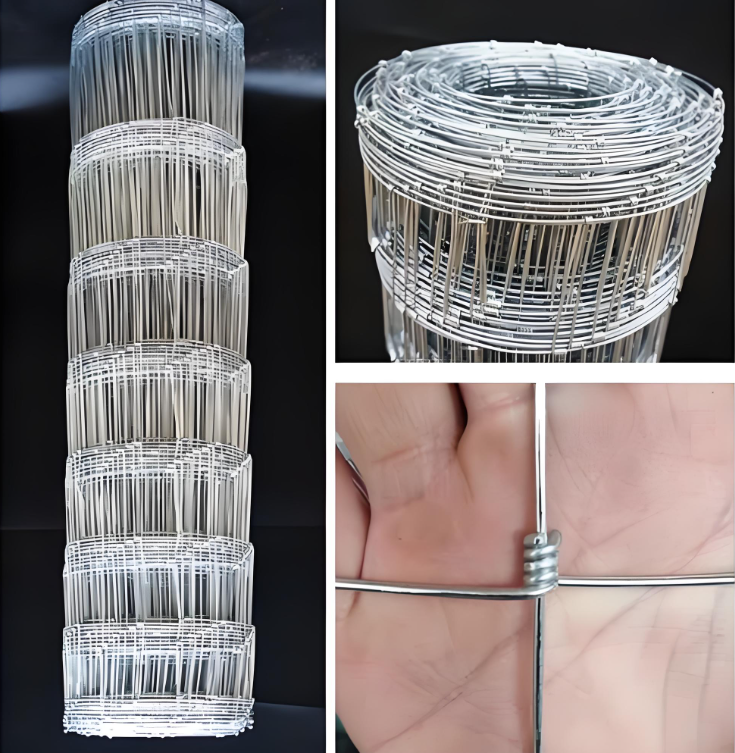2.5mm High Tensile Wire Livestock Fence with Fixed Knot and Hot-dipped Galvanized for Cattle and Sheep