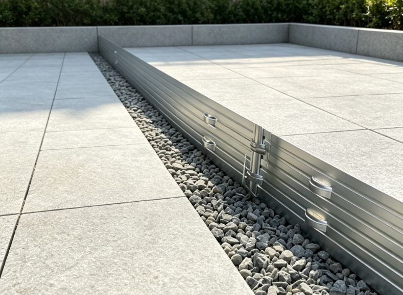 Flexible Aluminum Landscape Edging Bendable For Curved Garden