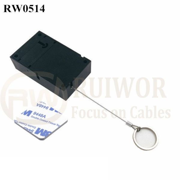 RW0514 Anti Theft Pull Box With Demountable Key Ring For Retail Product Positioning