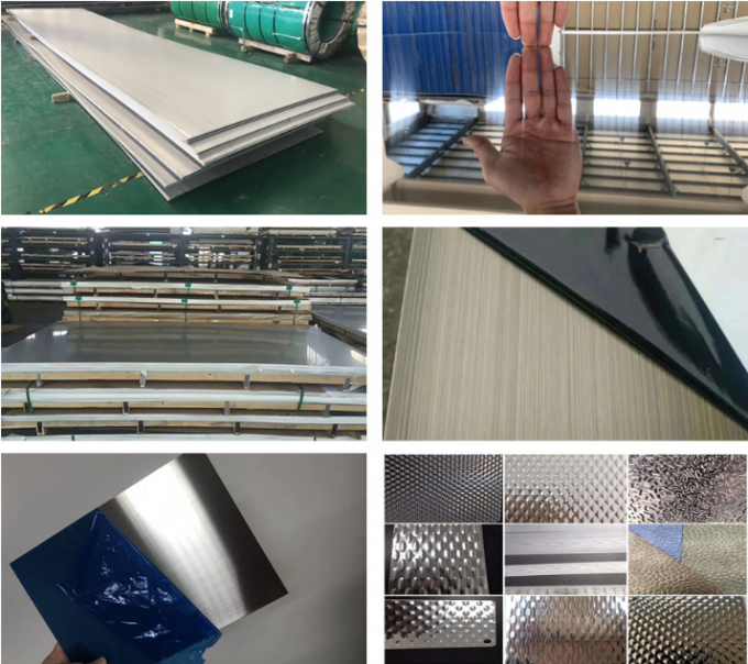 Customized Width Stainless Plate Sheet Grade 301 Thickness In 0.05-8.0mm