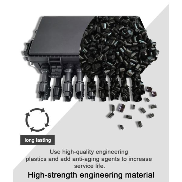 Быстрый соедините стену портов закрытия FTTH 16 соединения оптического волокна устанавливая держащ SC поляка