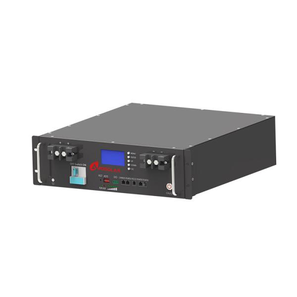 Amosolar 48v 100Ah 200Ah Bateria de íons de lítio para sistema de armazenamento solar com BMS