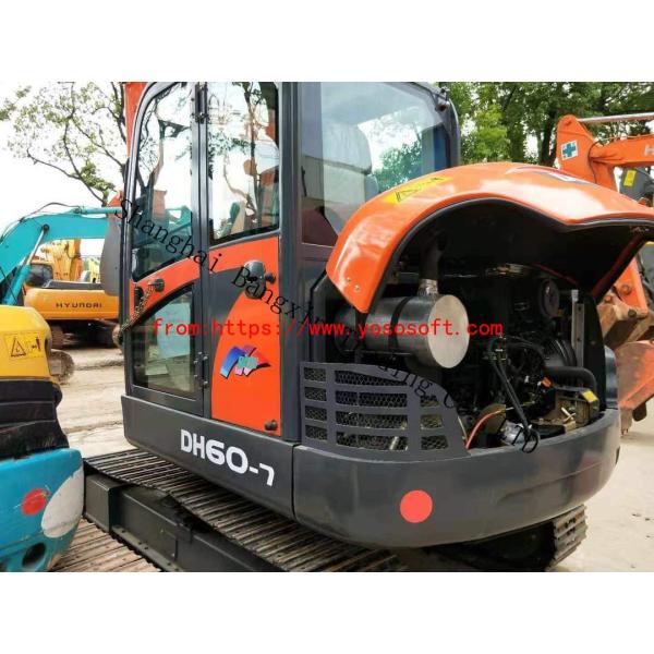 700 working hours used doosan DH55 mini excavator with excellent performance