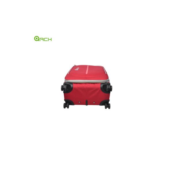 Tapestry Material Trolley Case Soft Sided Luggage with Double Spinner Wheels