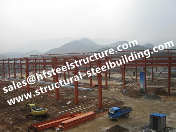 Q345 Customized Light Prefab Steel Buildings Engineering Shed