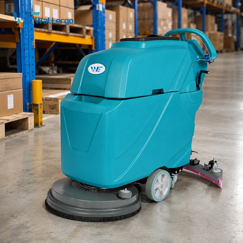 High Quality Electric Floor Scrubber CE Certification Commercial Cleaning Equipment Suitable for Factory Warehouse
