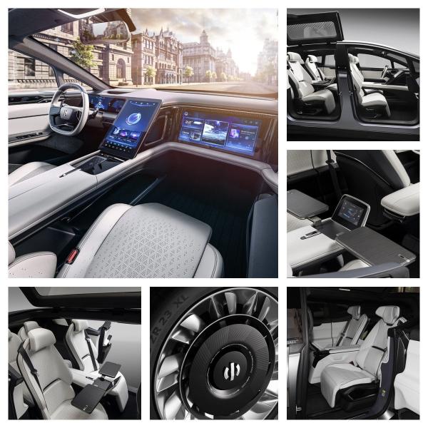 HiPhi X Electric Luxury SUV 650KM Дальность 590 л.с. Умное вождение Роскошный интерьер