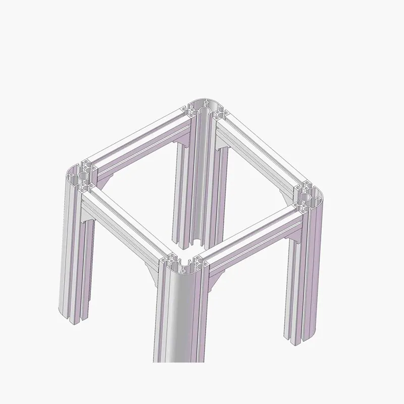 6105 штранг-прессование 80mm*80mm*40mm профиля слота 6063 t алюминиевое для Sim участвуя в гонке снаряжение