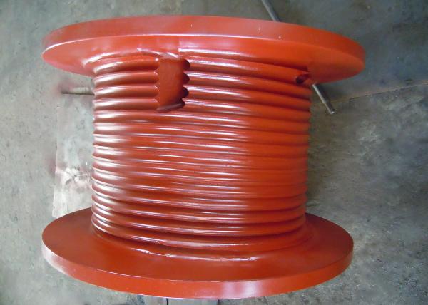 Capacidade de corda de 1 a 30 toneladas Tambor de guincho com ranhuras de corda de Lebus ou espiral