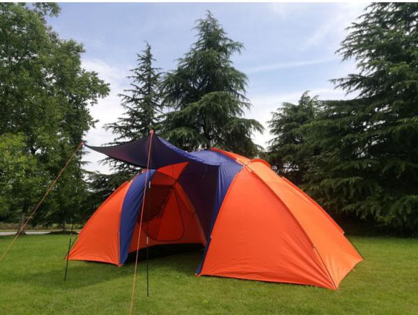 2 Rooms and One Hall Family Camping Tent Family Camping Tent Hiking and Travelling Favouriate High Quality for Camping