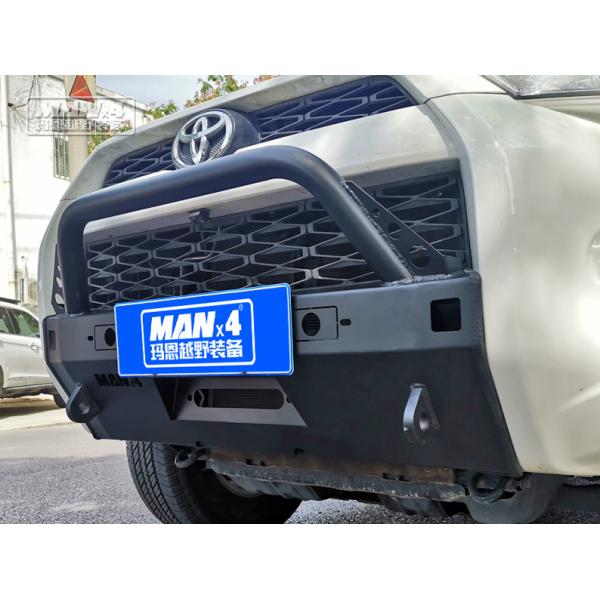 Black Front Heavy Duty 2016 Toyota 4runner Bull Bar Q235 Steel