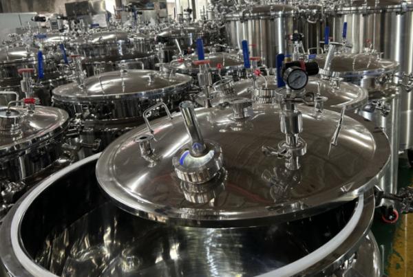 Indústria Farmacêutica Alimentar Tanques de armazenamento de medicamentos Softgel 0,02MPa A 0,06MPa