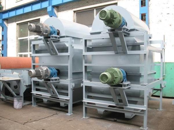 Largura de cintura 500-1400 mm Magnético de alto segredo Separador magnético de tambor seco para máquinas de mineração de mineração de mineração