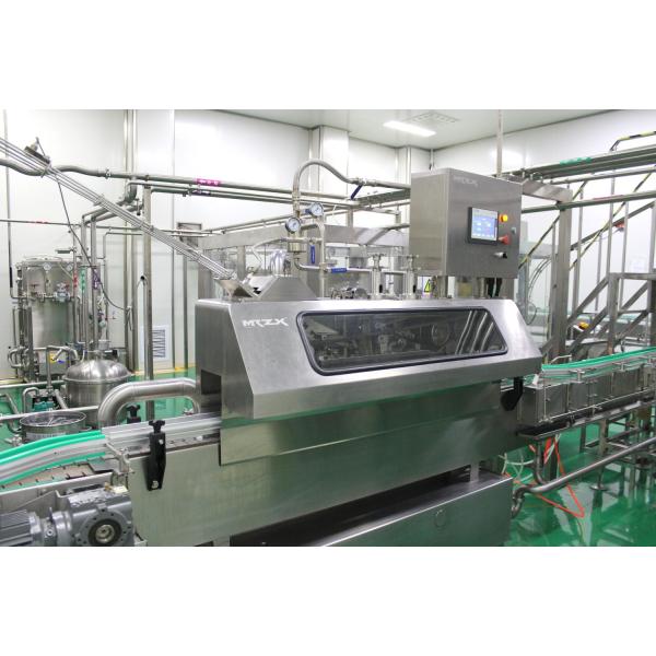 Pulp Beverage 12000bph Glass Bottle Filling Machine
