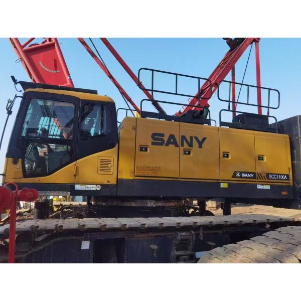 Safe Operation Energy Efficient 110 Ton Lattice Boom Crane For Sale