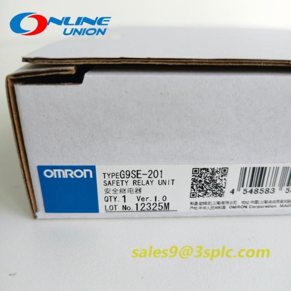 Unidad de relé de seguridad compacta Omron G9SE-201 24VDC