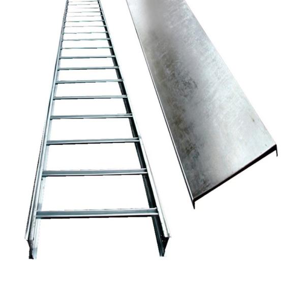 Ventilated  Ladder Cable Tray 4-12 Rungs 3m-6m Length For Improved Air Circulation