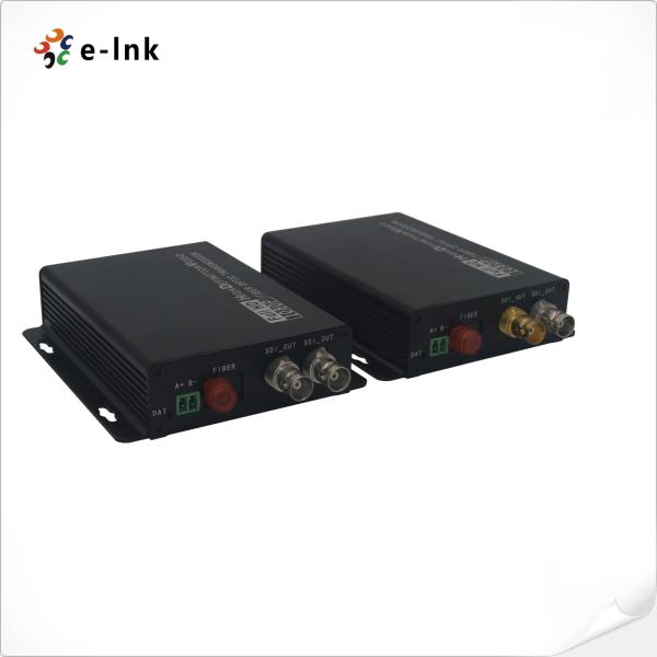 3G/HD-SDI Fiber Converter Long-Distance 80km Uncompressed Video & Industrial Grade