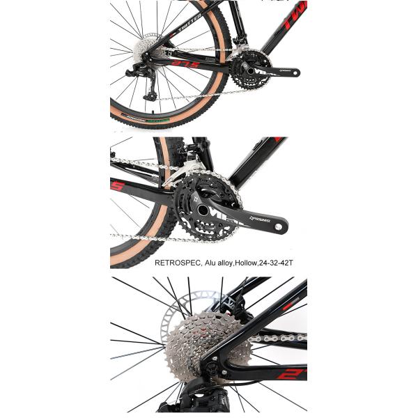 Горный велосипед 27,5 волокна углерода 29 велосипед гидравлического тормоза MTB дюйма для взрослого