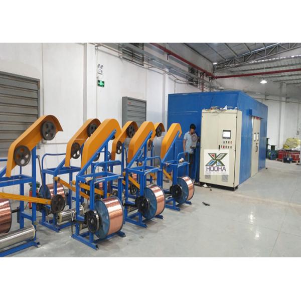 Машина страндинг провода ХП 50, двойной мотор Бунчер Сименса извива 1250