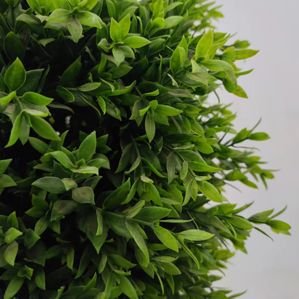 Подгонянное крытое искусственное в горшке украшение дерева Boxwood заводов пола
