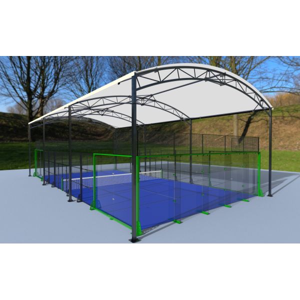 Green Padel Court Tent CE EN Compliant Storm Proof For Indoor Outdoor Events