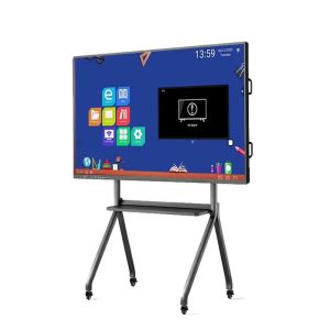 4K Resolution 50 Point Multi-Touch Interactive Whiteboard with EDLA Android System for Smart Classroom and Meeting Collaboration