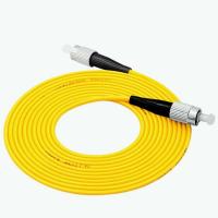 PVC das tranças de 50M Single Mode Fiber para a extensão de Data Center CATV FC-FC