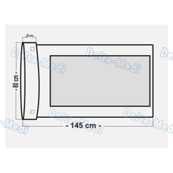Усиленная крышка таблицы листа медицинской крышки стойки Майо хирургическая пластиковая