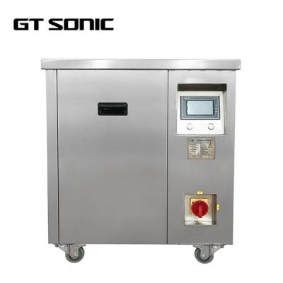 Líquido de limpeza sônico industrial do PLC GT com poder ajustável da frequência dupla