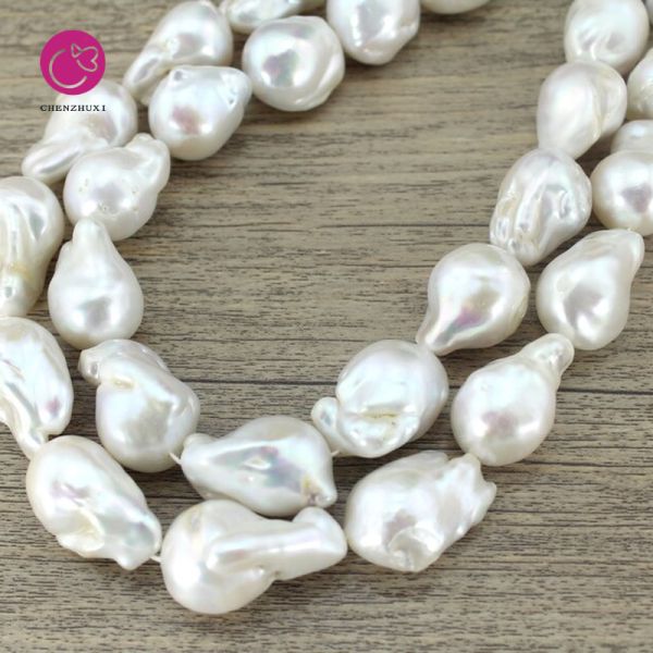 Wholesale Sale Big High Quality Pearl Size 22-26mm Nature Freshwater Pearl Choker Necklace Baroque Pearl String