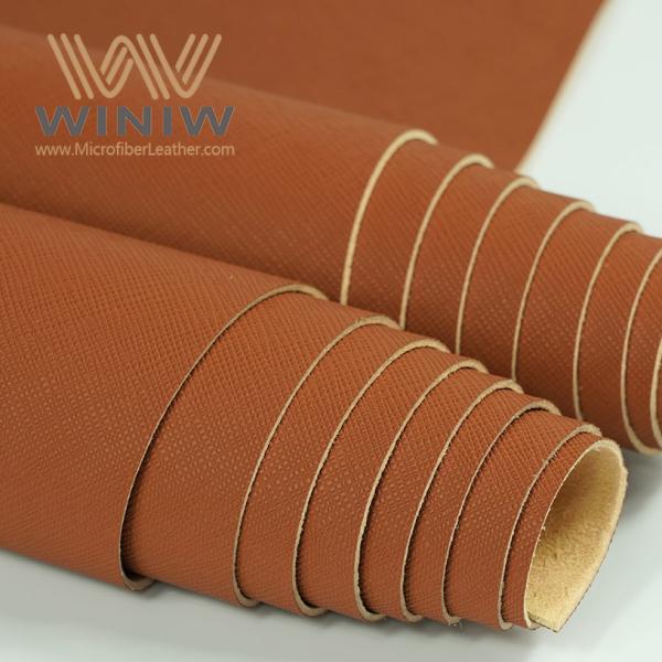 Soft Touch Microfiber Fabric PU Synthetic Leather For Bags