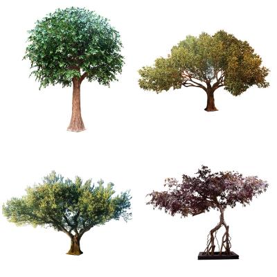 Das árvores artificiais da paisagem de ROHS 350cm árvore de bordo falsificada para o aeroporto