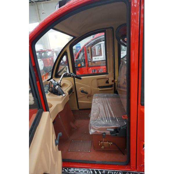 Chinese Big Space 3 Wheel Electric Car For Elder People Pedicab for passenger electric closed tricycle