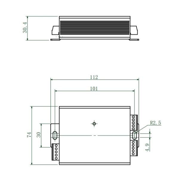 Ячейка загрузки Amp усилителя 2kv моста тензометрического датчика Rs232 RS485