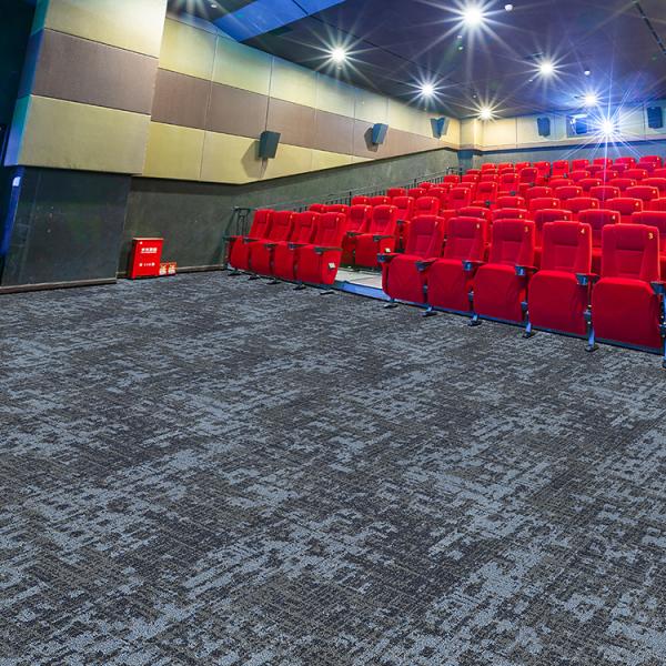 Jacquard Loop Pile Cinema Corridor Carpet with 5.5mm Pile Height and 950g/sqm Pile Weight