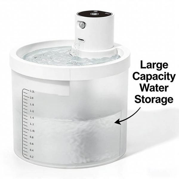 Wholesale Smart Pet Water Fountain Automatic Wireless Filtered Quiet BPA-Free Pet Water Dispenser Bulk