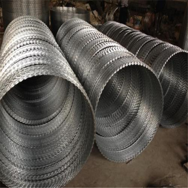 CBT-65 Hot Dipped Galvanized Security Barbed Wire Concertina Fencing Wire/razor wire mesh fence suppliers
