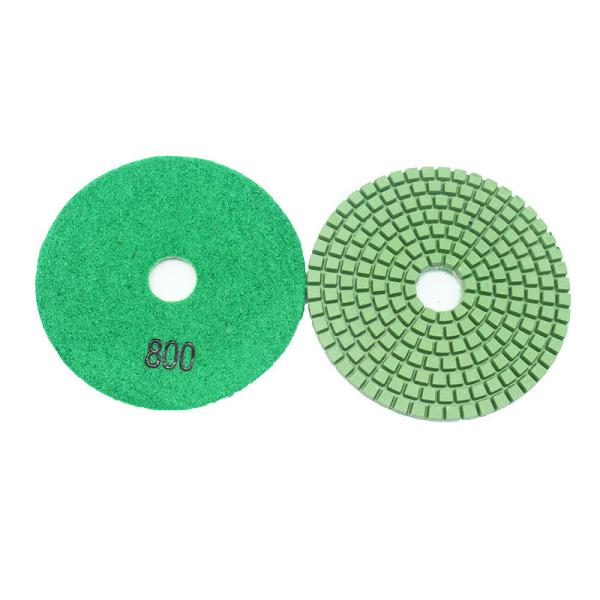 4 Inch 210mm Diamond Metal Abrasive Polishing Pad 100# 120# 140# 160#