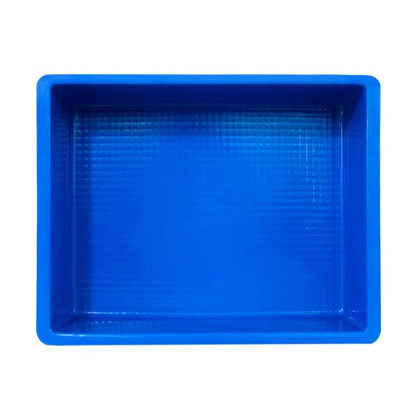 Inner Dimensions 400x310x125mm TOURTOP Eco-Friendly Plastic Vegetable Harvest Crate Moul