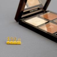Affichage des prix 3D du métal en vente au détail Étiquettes pour les cigarettes maquillage vin thé supermarchés