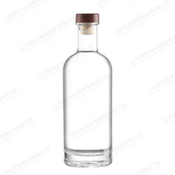 Material do corpo Vidro Botas de uísque transparentes personalizadas para presentes de casamento de festas de bar
