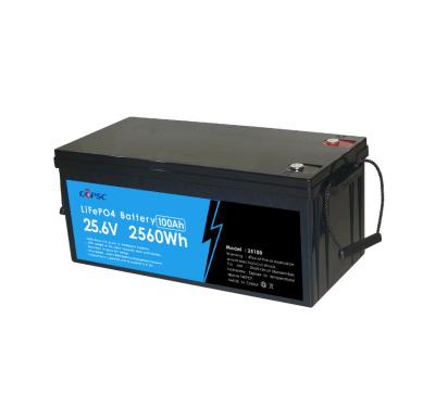 Systèmes solaires à cycle profond 24V batterie au lithium-ion 50Ah 300Ah 400Ah 100Ah Lifepo4 Pack de batterie 12V 200Ah Pour le golf Cart RV