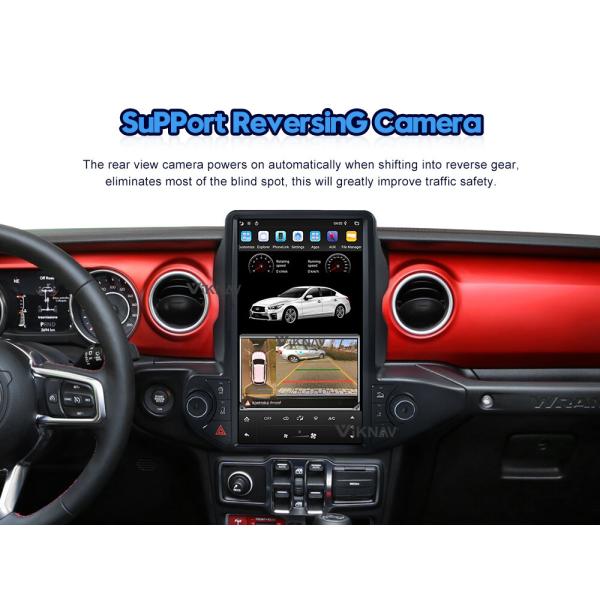 Авторадио для Jeep Wrangler (2018-2021) 13,6 дюйма GPS навигация DVD мультимедиа авто стерео 2din